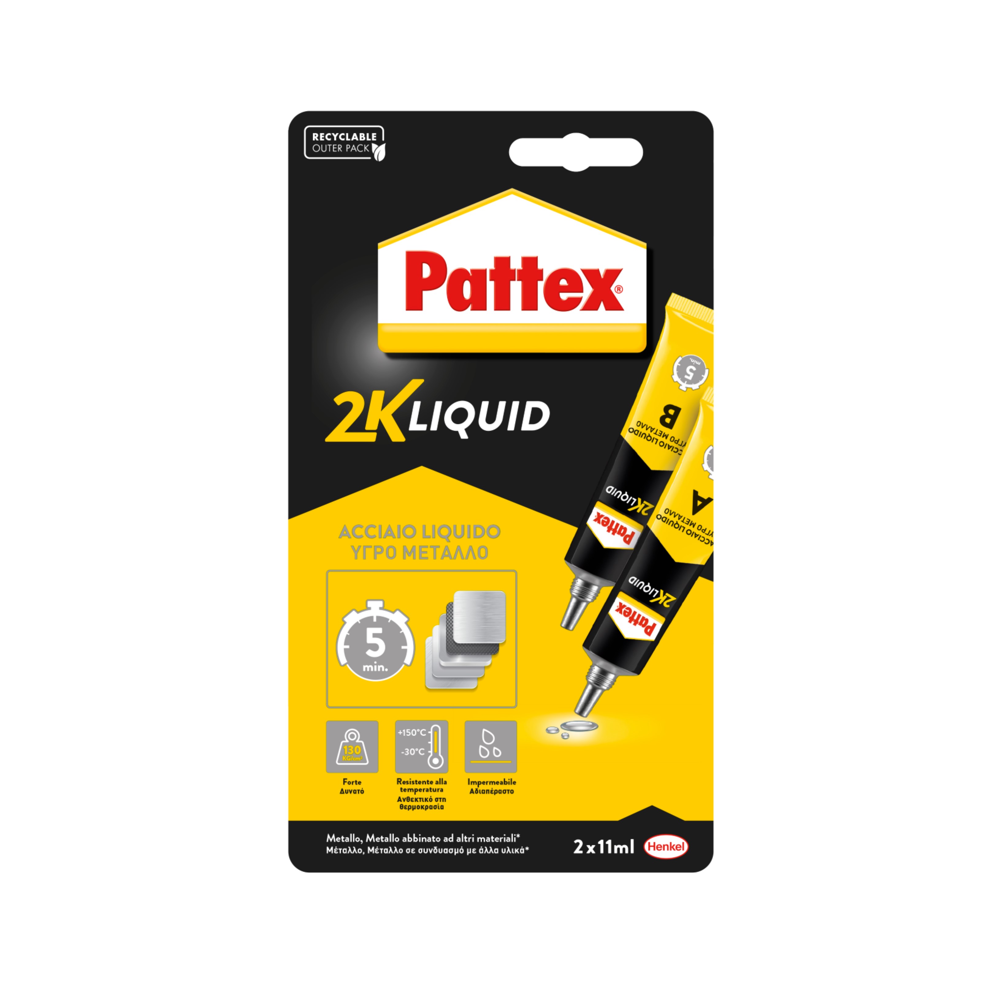 PATTEX ACCIAIO LIQUIDO GR.30