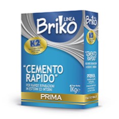 CEMENTO RAPIDO BRIKO KG.1 GREY