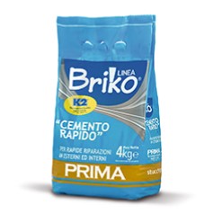 CEMENTO RAPIDO BRIKO KG.4 GREY