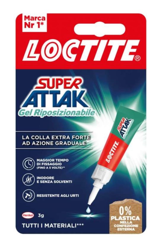 SUPER ATTAK GEL GR.3 RIPOSIZIONABILE