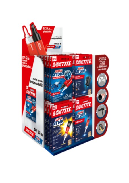 SUPER ATTAK ESPO 36PZ (PLASTIC/3GR/3GR GEL/BRUSH)