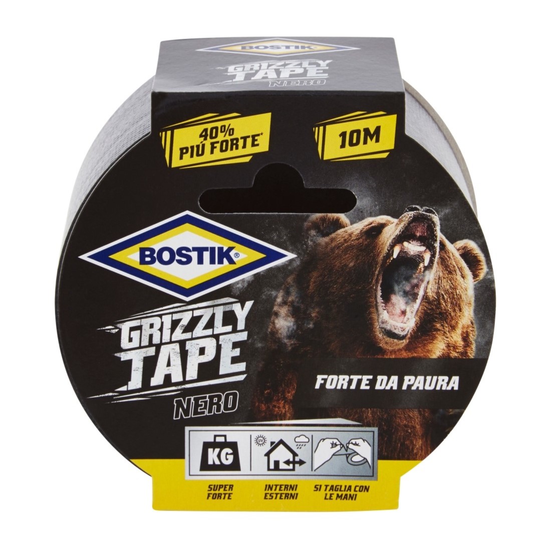 BOSTIK GRIZZLY NASTRO 50MMX10 NERO