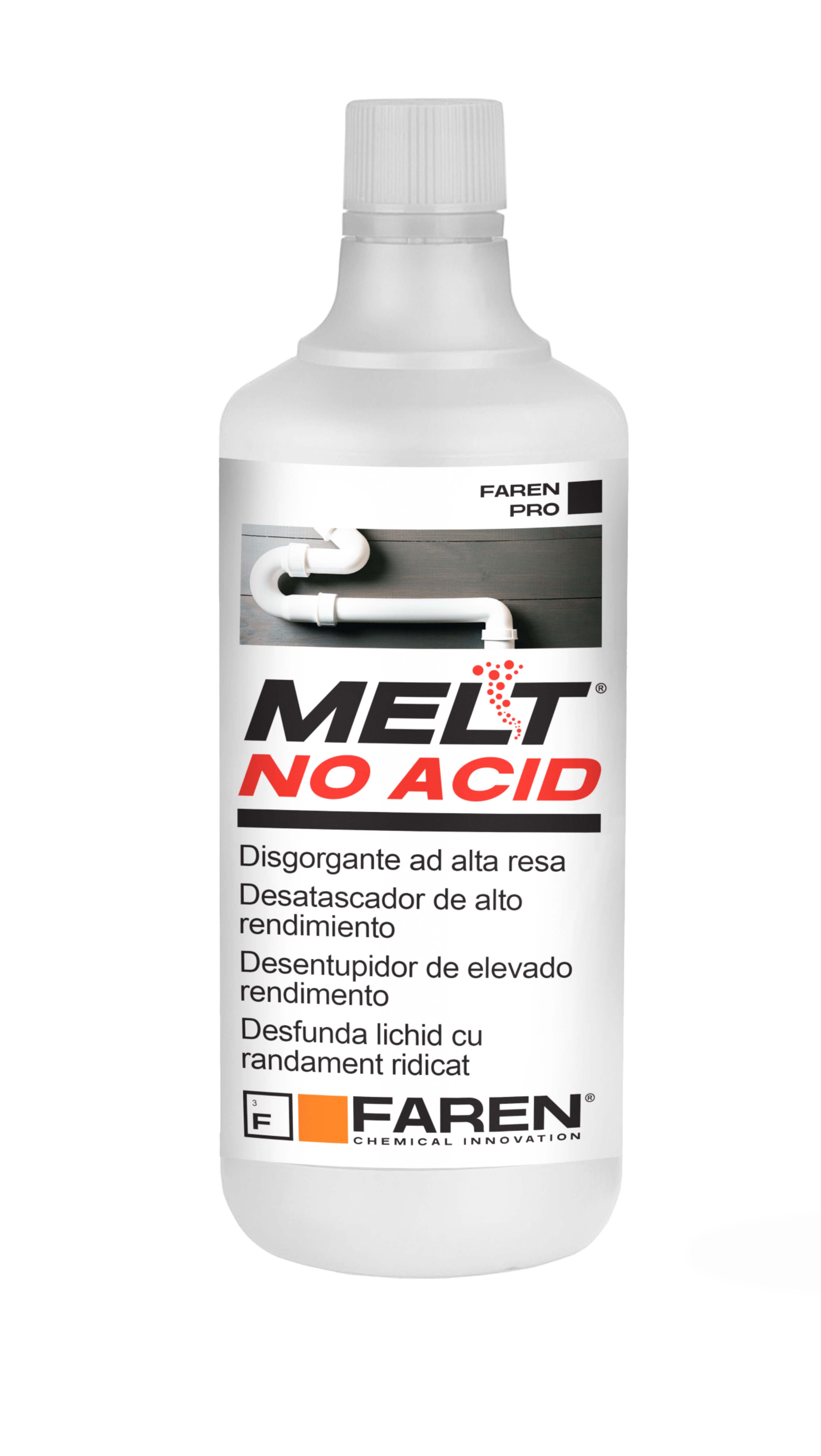 DISGORGANTE MELT NO ACID 1 LT.