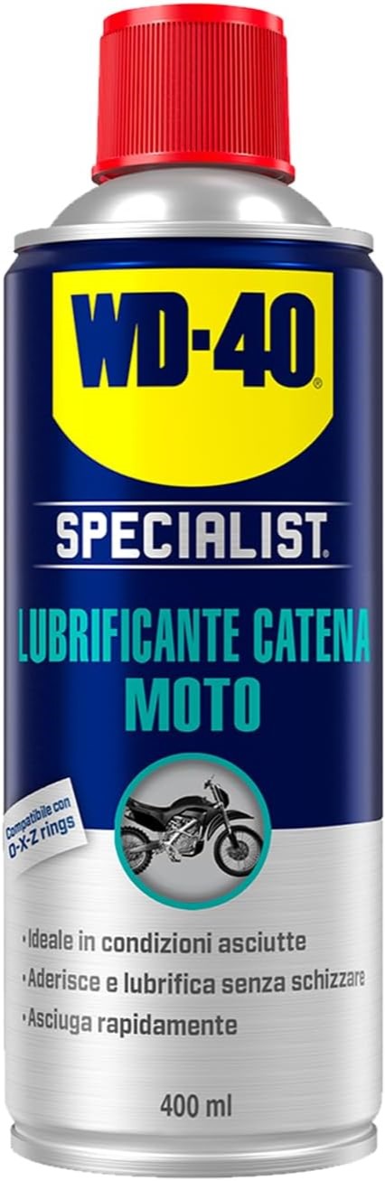 WD40 MOTO LUBRIFIC CATENA 400ML 39074