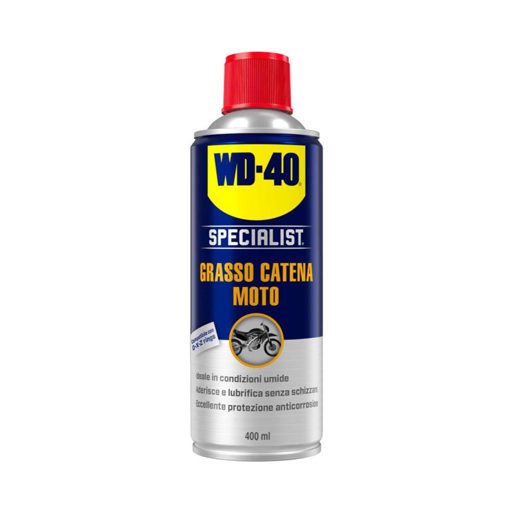 WD40 MOTO GRASSO CATENA 400ML 31413