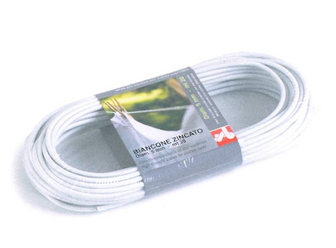 CAVETTO 'BIANCONE' MM.4,5 MT. 10 ZINC