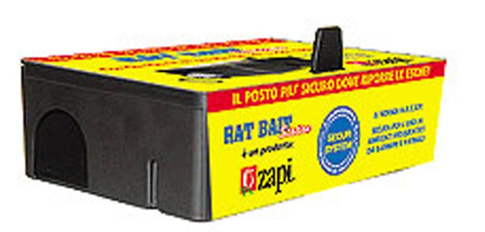 CONTENITORE TOPICIDA  RAT BAIT