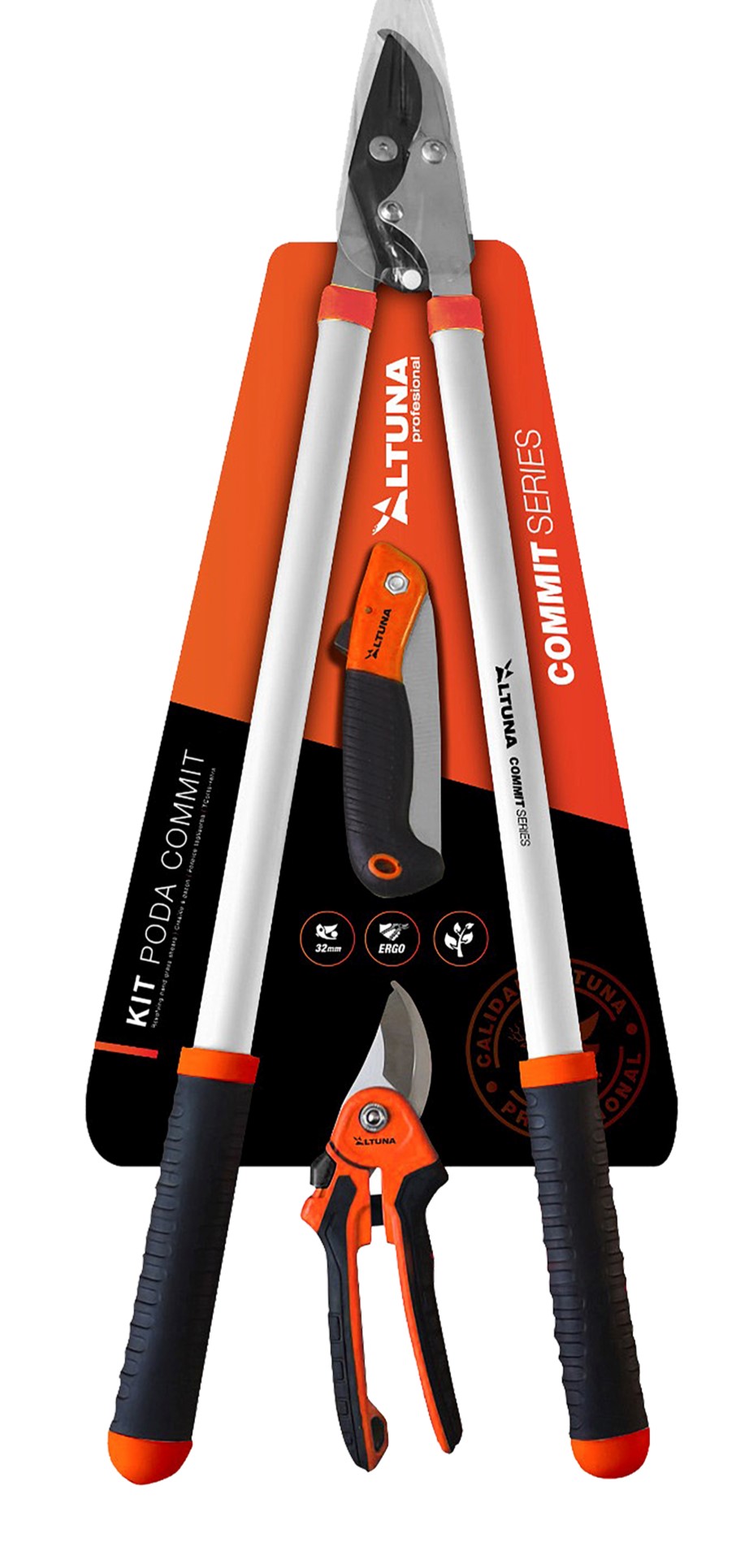 CESOIA TAGLIARAMI + FORBICI + SEGHETTO KIT