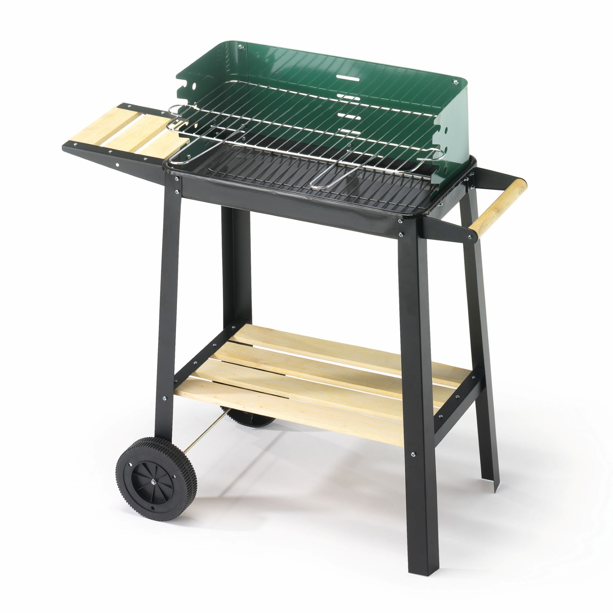 BARBECUE 50X25 GREEN/W OMPAGRILL