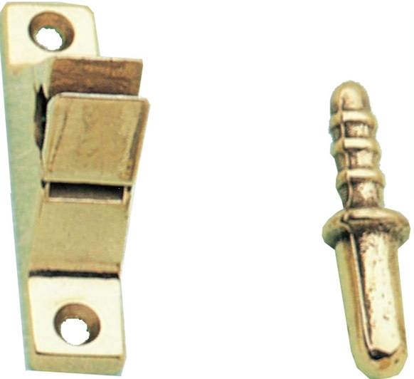 PINZA FERMAPORTA OTTONE LUCIDO