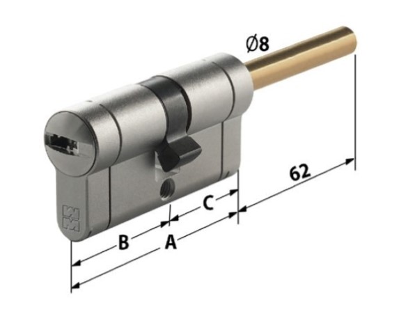 CILINDRO MOTTUR P/POMOLO MM31