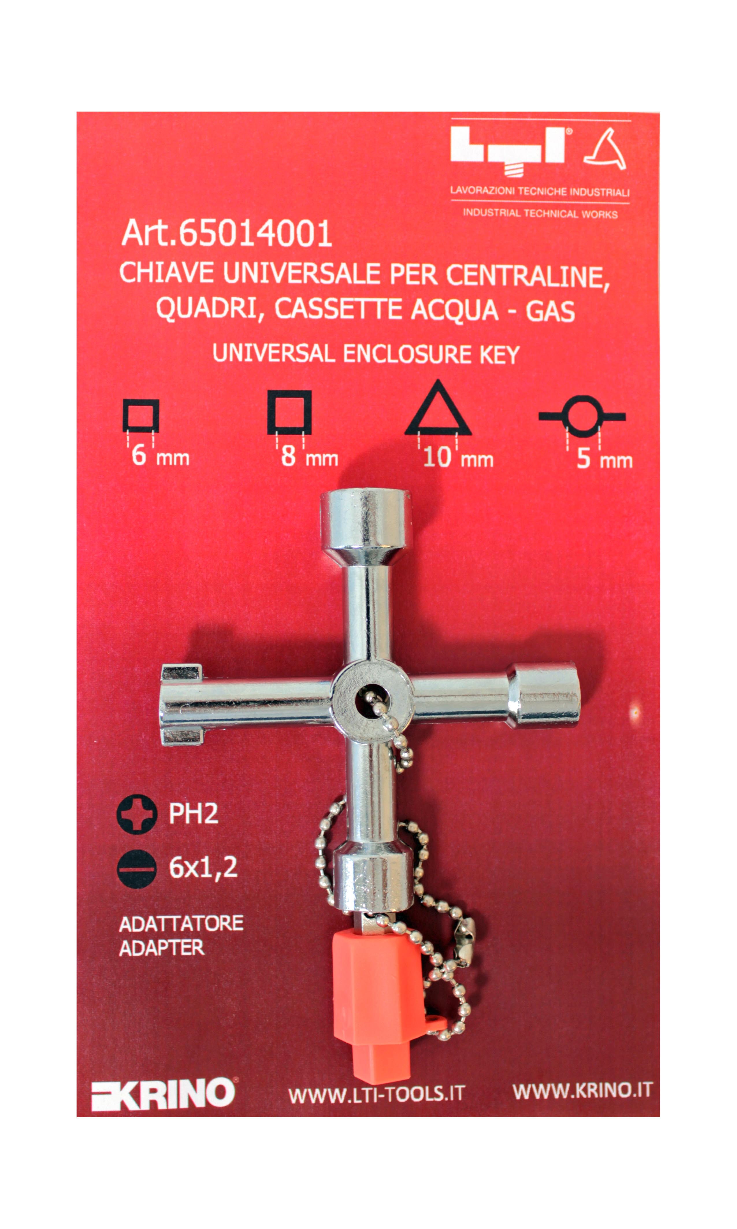 CHIAVE PER CENTRALINE E QUADRI