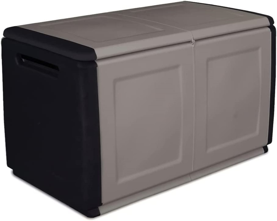 BAULE MULTIUSO CM. 96X53X57 GRIGIO/NERO