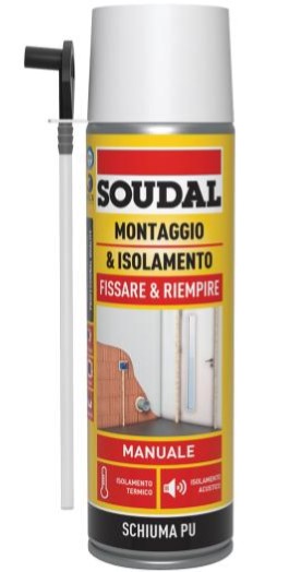 SCHIUMA POLIUR MANUALE SOUDAL