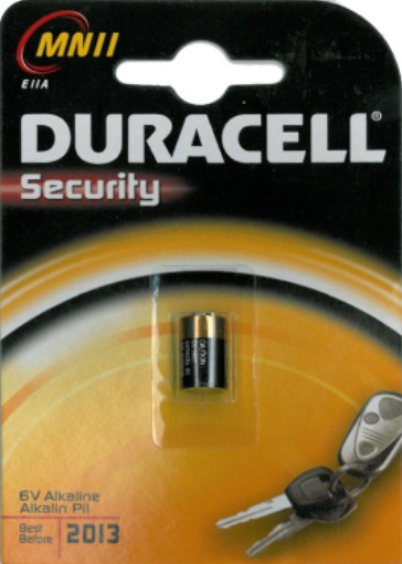 PILE DURACELL 6V   1PZ  MN11