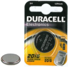 PILE DURACELL 2016 2PZ.ELETTR.