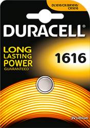 PILE DURACELL 1616 1PZ.ELETTR.