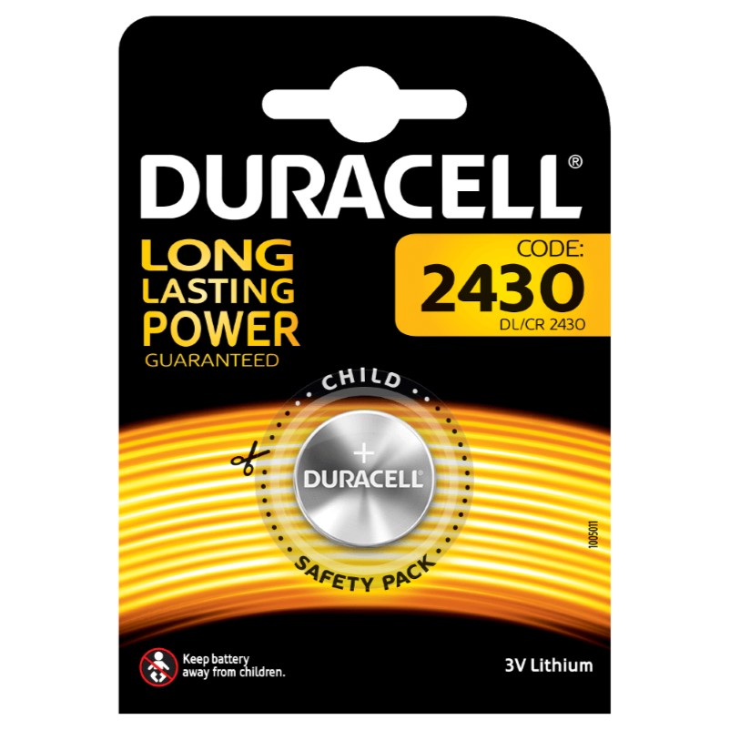 PILE DURACELL 2430 1PZ.ELETTR.