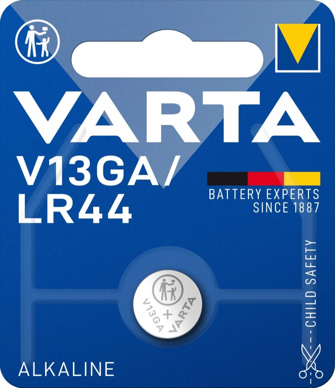 PILE VARTA V13GA 1PZ (LR44)