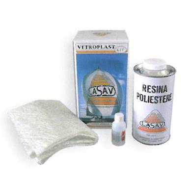 KIT RESINA E LANA 750 ML LASAV