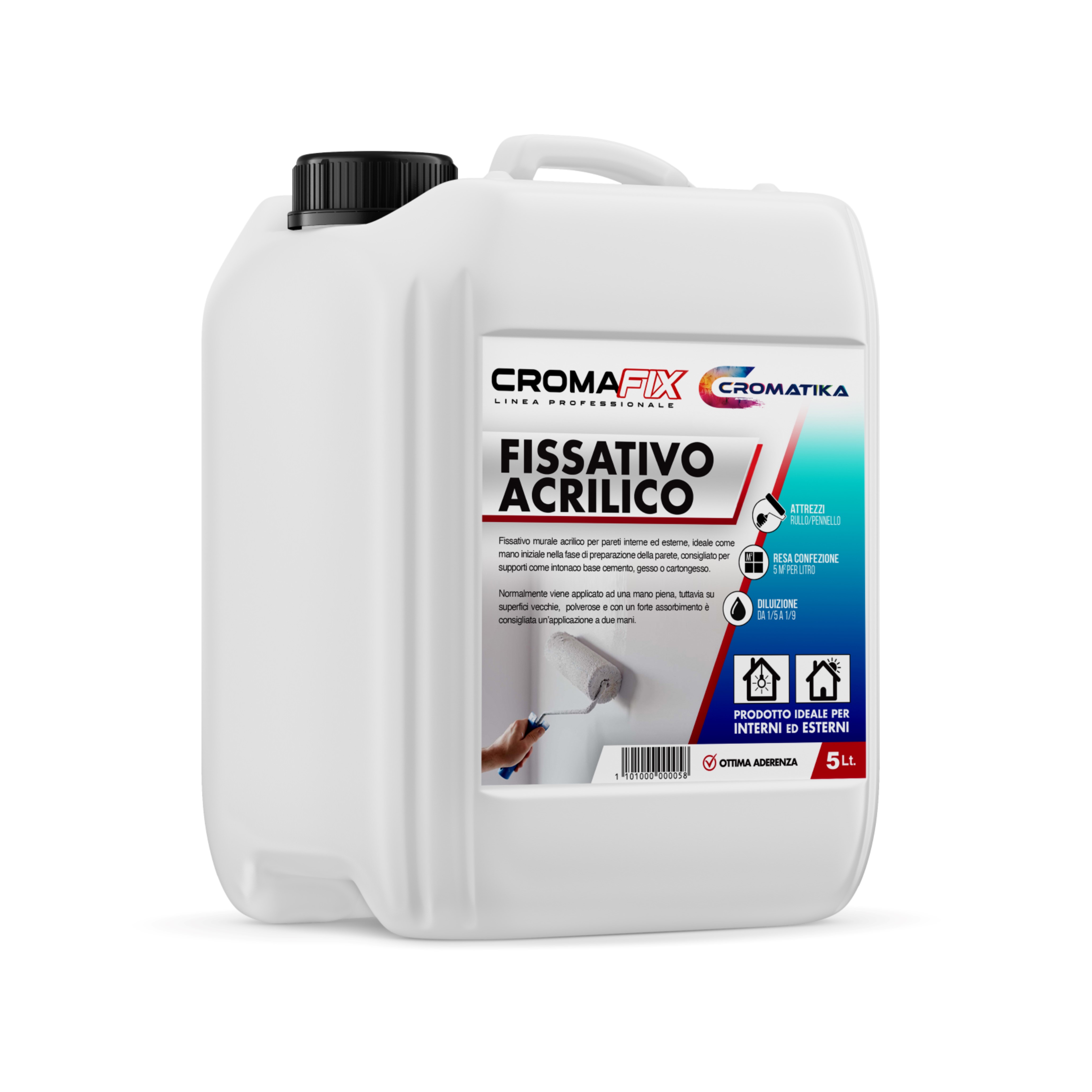 FISSATIVO ACRILICO LT.5 CROMATIKA CROMAFIX