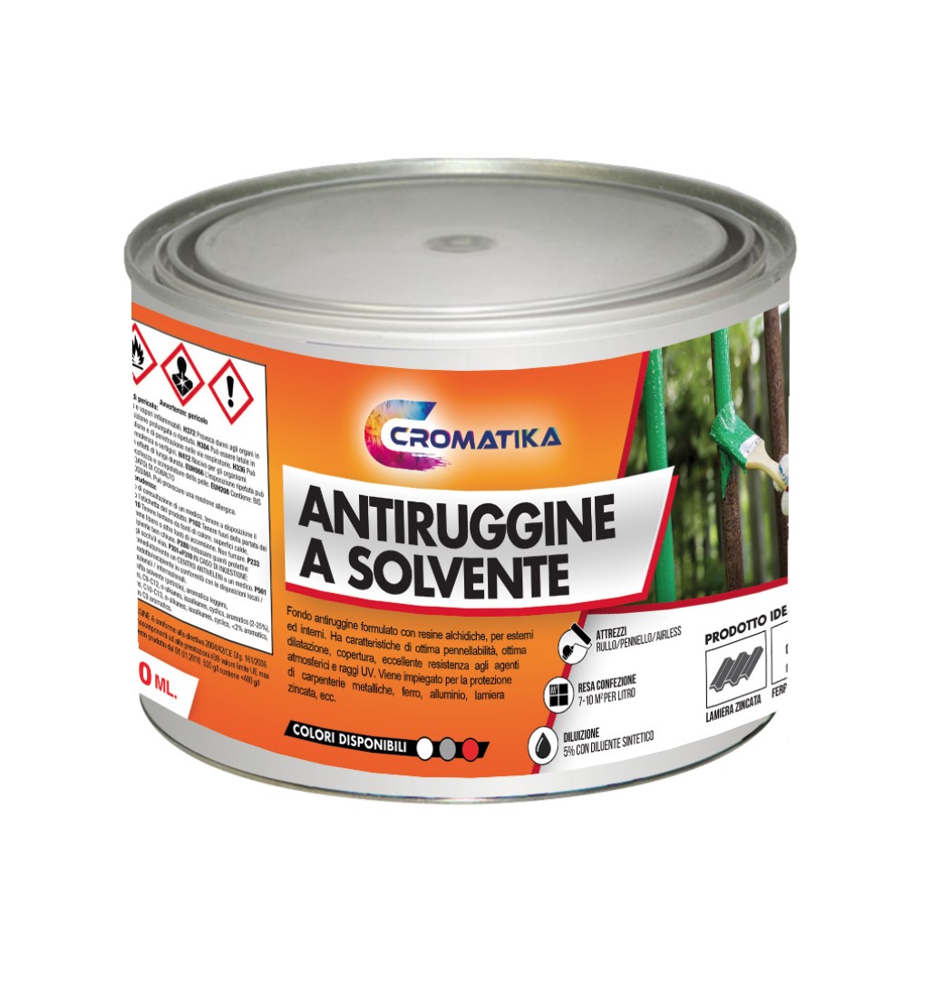 ANTIRUGGINE BIANCA LT.0,5 CROMATIKA