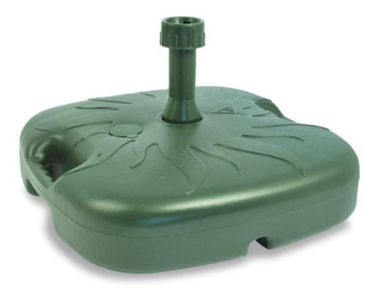 BASE OMBRELLONE POLIETIL.VERDE LT.18