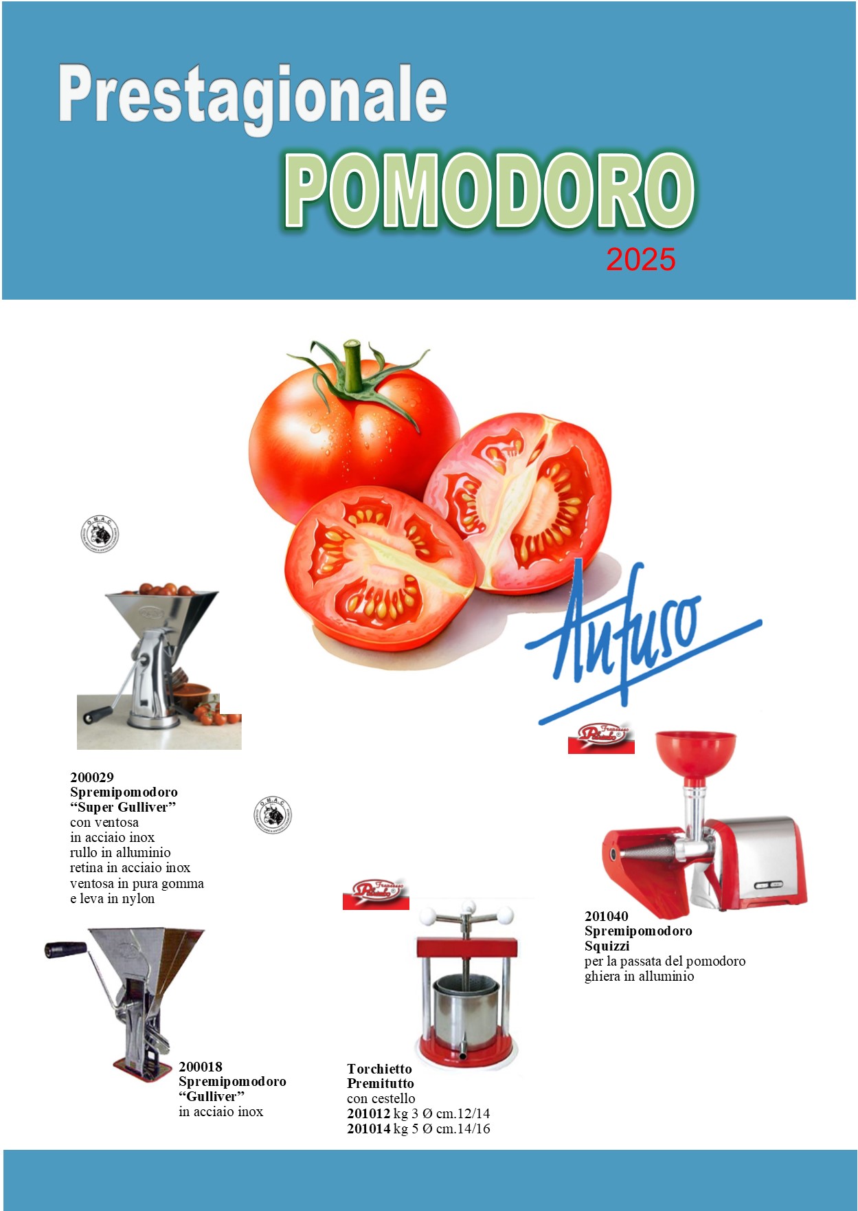 Volantino Prestagionale Pomodoro 2025